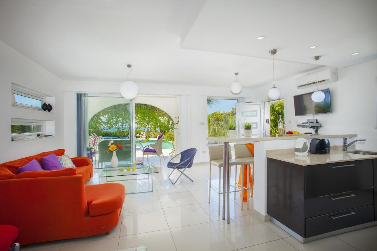 Ayia Thekla Seafront Villa Lavender Ajía Nápa Eksteriør bilde