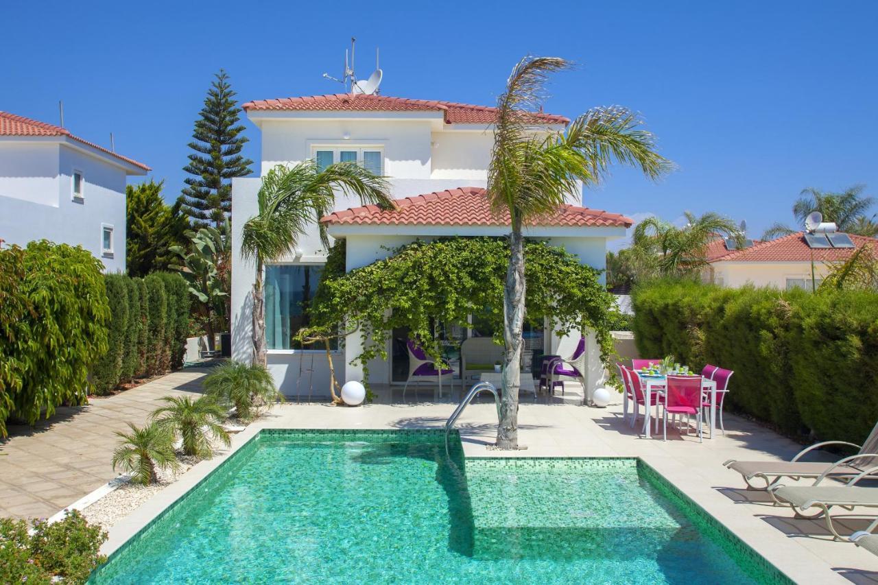 Ayia Thekla Seafront Villa Lavender Ajía Nápa Eksteriør bilde