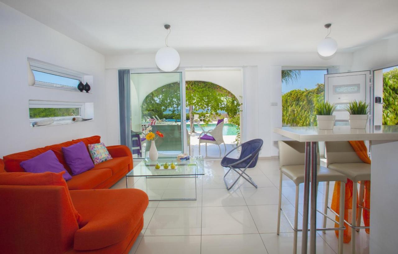 Ayia Thekla Seafront Villa Lavender Ajía Nápa Eksteriør bilde